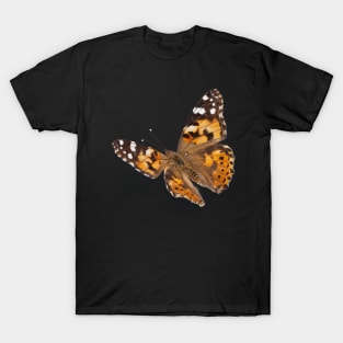 Digital Butterfly Orange T-Shirt